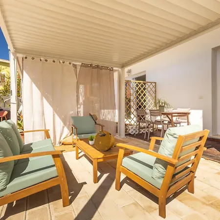 With Private Veranda And Garden 1 Km From Porto Frailis Beach, * Àrbatax